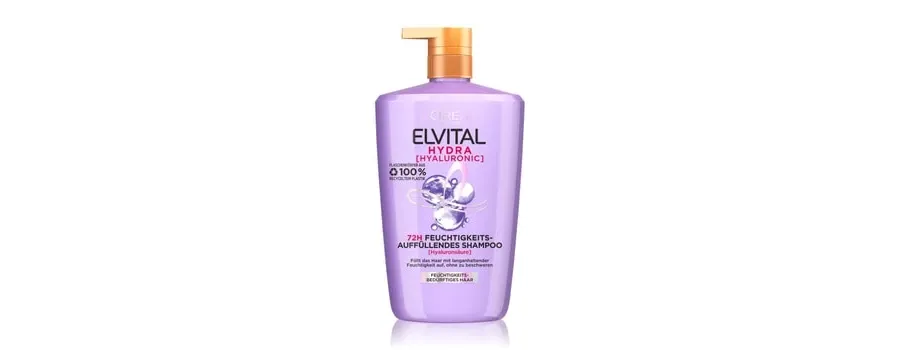 obrazek 1 L'Oréal Paris Elvital Hydra [Hyaluronic] Moisture Replenishing Mask Szampon do włosów 1000 ml