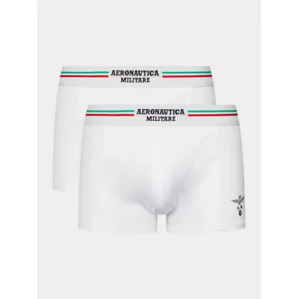 Zdjęcie Aeronautica Militare Komplet 2 par bokserek AM1UBX001 Biały
