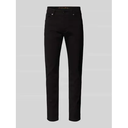 Zdjęcie Jeansy o kroju straight fit z detalem z logo