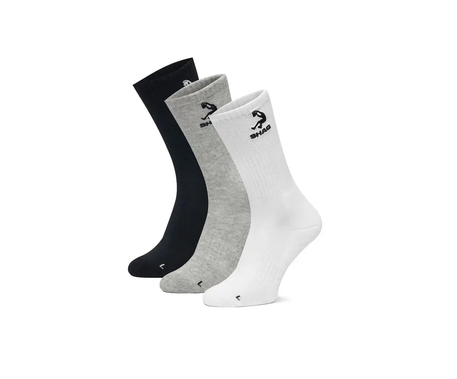 obrazek 1 Shaq Skarpety AS_SHQ_H_001W_SS25 (3-PACK) Kolorowy