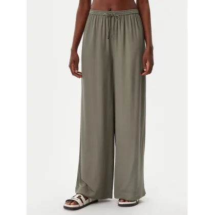 Zdjęcie Calvin Klein Swimwear Spodnie materiałowe KW0KW02823 Zielony Relaxed Fit
