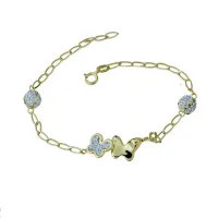 Picture A wonderful bracelet with butterflies from an Italian manufacturer