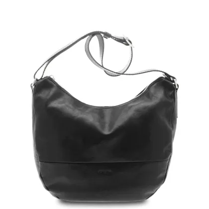 Zdjęcie Czarna włoska torba na ramię - Giudi