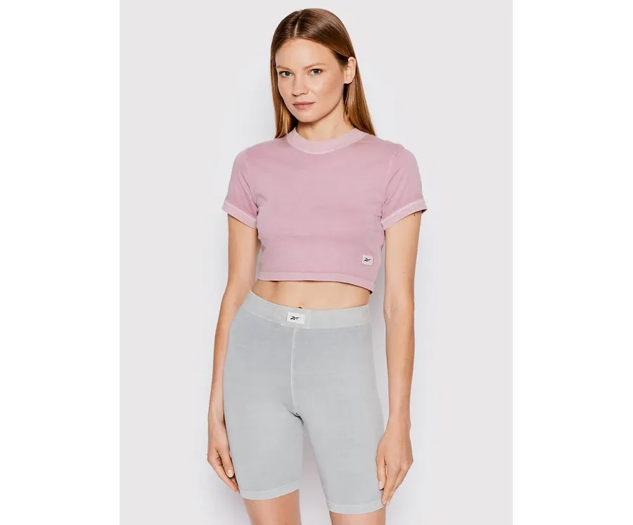 obrazek 1 Reebok T-Shirt Classics Natural Dye HK4967 Różowy Slim Fit