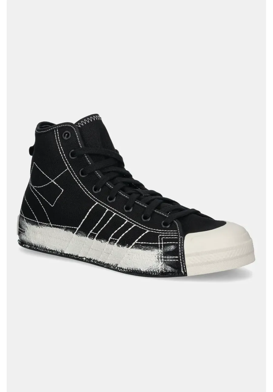 obrazek 1 Y-3 trampki Nizza Hi męskie kolor czarny JQ2449