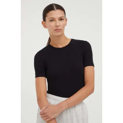 Zdjęcie Samsoe Samsoe t-shirt ESTER damski kolor czarny F00012121