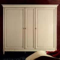 Picture Three-door wardrobe in an antique style