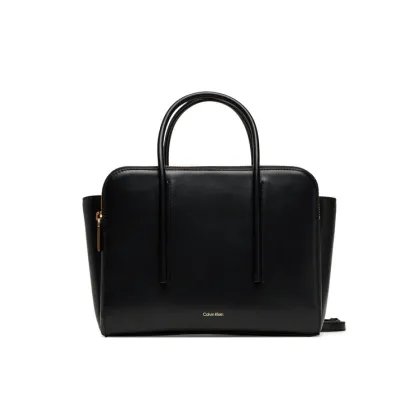 Zdjęcie Calvin Klein Torebka Carryall Mini Leather Tote Bag LV04F3034G Czarny