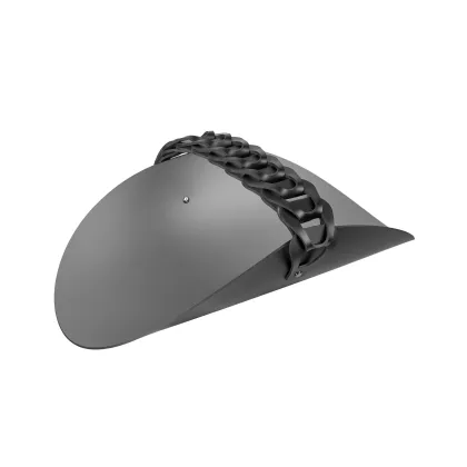 Zdjęcie Ekskluzywny czarny organizer na ręczniki 28x48 cm w stylu marynistycznym