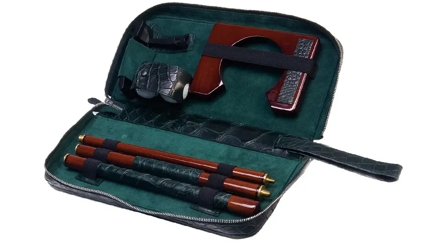 picture 1 Office golf set - leather - Absolute Breton