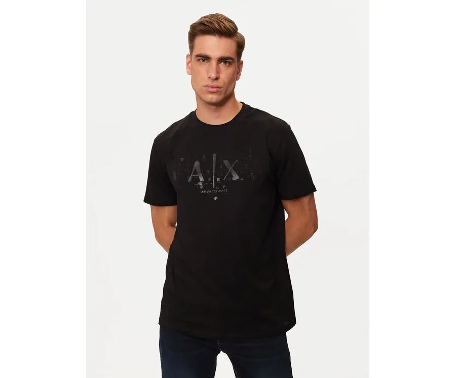 obrazek 1 Armani Exchange T-Shirt XM000062 AF10356 UC001 Czarny Regular Fit