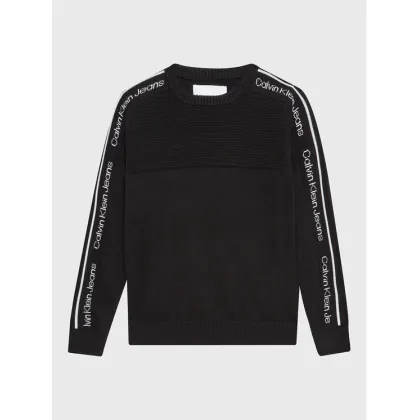 Zdjęcie Calvin Klein Jeans Sweter IB0IB01561 Czarny Relaxed Fit