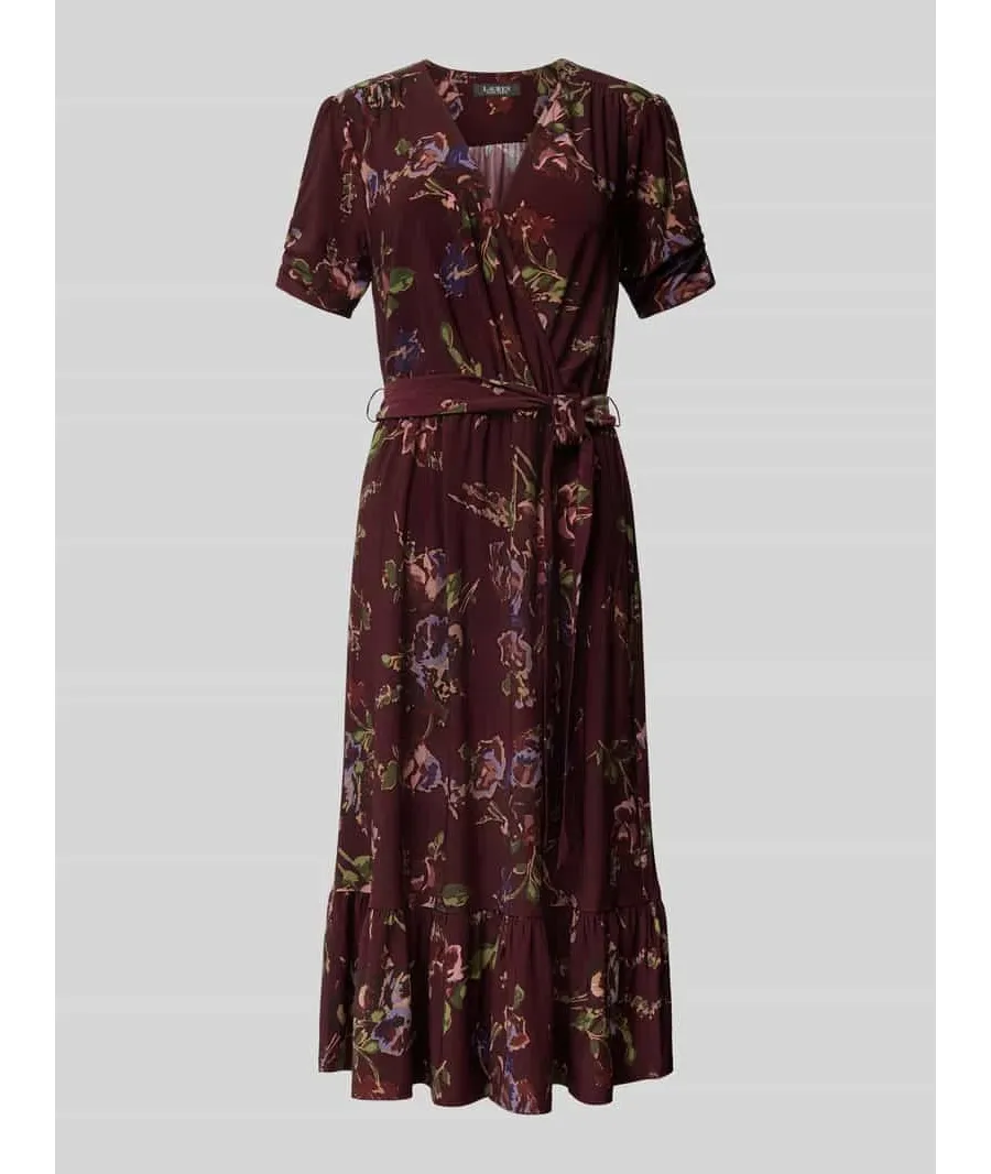 obrazek 1 LAUREN RALPH LAUREN Sukienka codzienna 250951435001 Bordowy Regular Fit