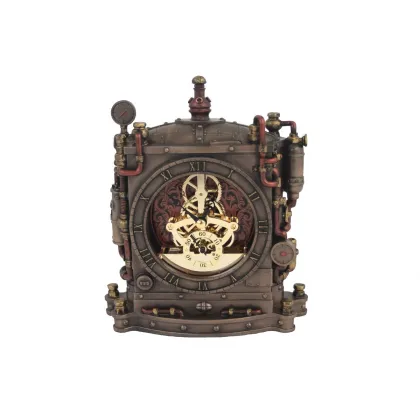 Picture Exclusive steampunk style desk clock