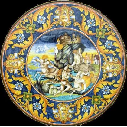 Zdjęcie Stylowy blat z lawy wulkanicznej do ogrodu i na taras – Ceramiche Valchida