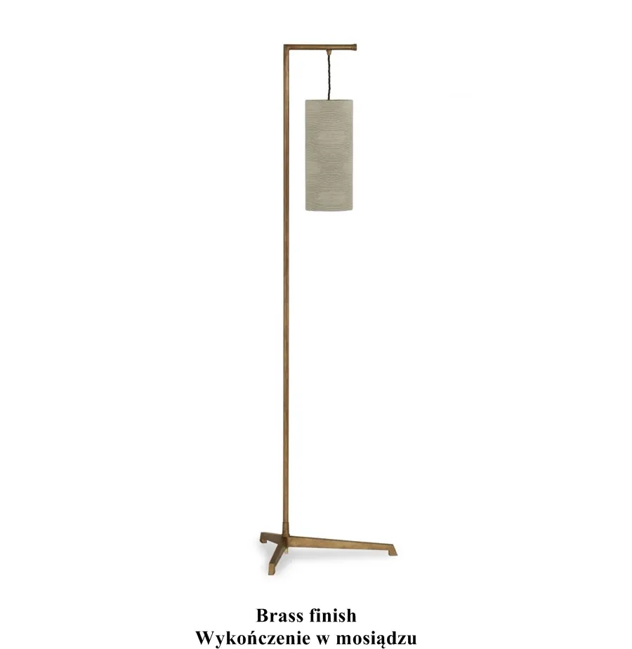 obrazek 2 Klasyczna wysoka podłogowa lampa wolnostojąca GALILEO