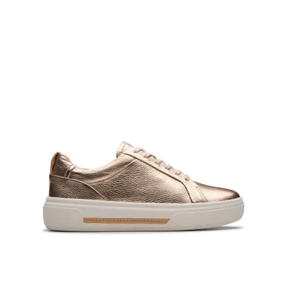 Zdjęcie Clarks Sneakersy Hollyhock Walk 26181357 Złoty