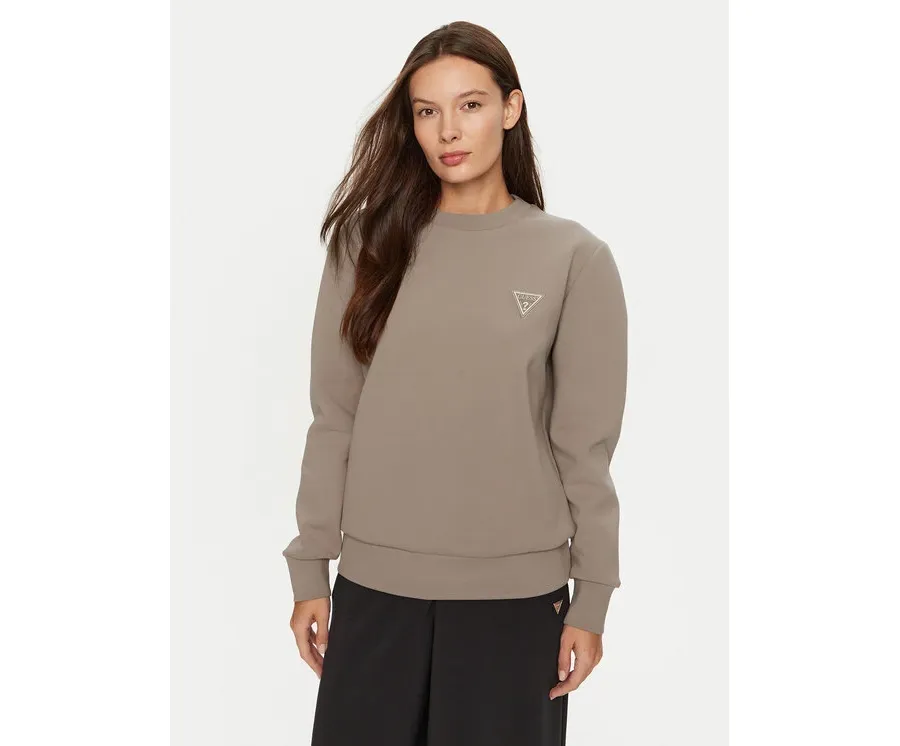obrazek 1 Guess Bluza Ann V4BQ23 KBCK2 Brązowy Regular Fit