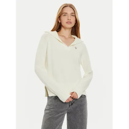 Zdjęcie Guess Jeans Sweter W4BR14 Z3HM1 Écru Regular Fit