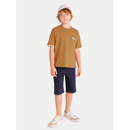 Zdjęcie Mayoral T-Shirt 6004 Brązowy Regular Fit