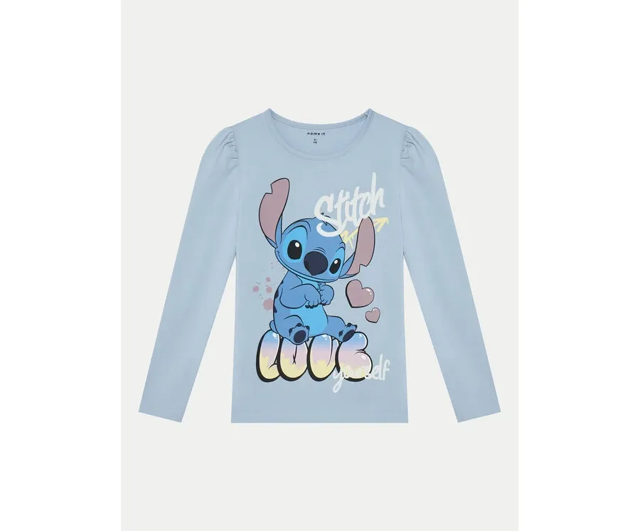 obrazek 1 NAME IT Bluzka 13238278 Błękitny Regular Fit