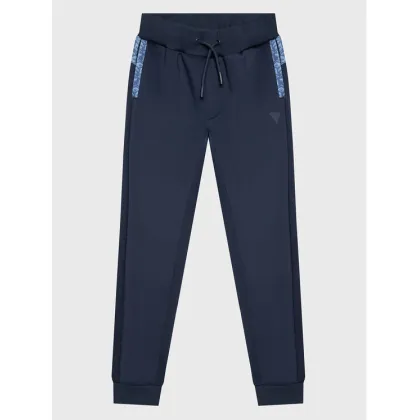 Zdjęcie Guess Spodnie dresowe L3RQ15 JR06W Niebieski Relaxed Fit