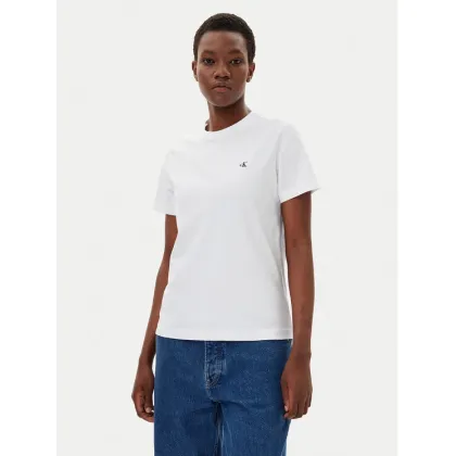 Zdjęcie Calvin Klein Jeans T-Shirt LV047B224G Biały Regular Fit