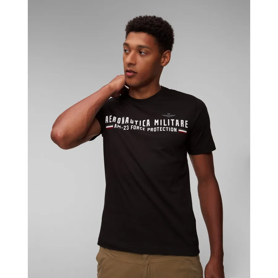 obrazek 1 Biały T-shirt Męski Aeronautica Militare