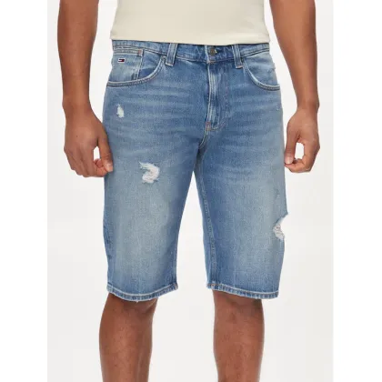 Zdjęcie Tommy Jeans Szorty jeansowe Ronnie DM0DM18794 Niebieski Slim Fit