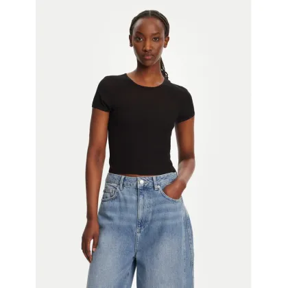 Zdjęcie HUGO Bluzka Slevetta 50538232 Czarny Slim Fit