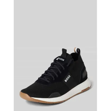 Zdjęcie Sneakersy z detalami z logo model ‘Titanium_Runn’