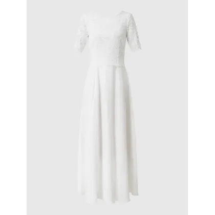 Zdjęcie Sukienka wieczorowa z koronkowym obszyciem