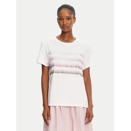 Zdjęcie Marella T-Shirt Foglia 2515971042 Biały Regular Fit