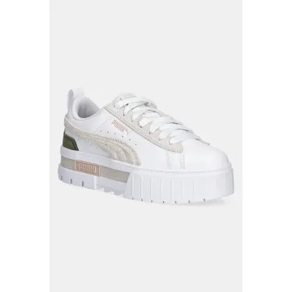 Zdjęcie Puma sneakersy skórzane Mayze Mix Wns kolor biały