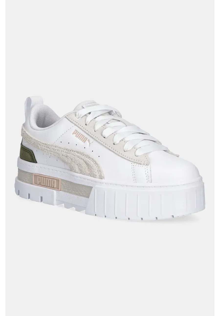 obrazek 1 Puma sneakersy skórzane Mayze Mix Wns kolor biały