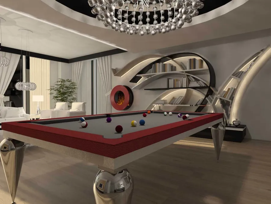 obrazek 2 Stylowy stół do gry w bilarda – MBM Billiardi