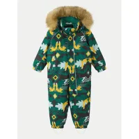 Zdjęcie Reima Kombinezon zimowy Lappi 5100129C Zielony Regular Fit