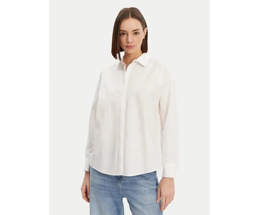 obrazek 1 Guess Koszula W5GH42 WGWS0 Biały Comfort Fit