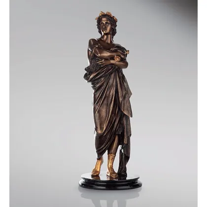 Picture A bronze sculpture depicting Virgil - Fonderia Artistica Ruocco