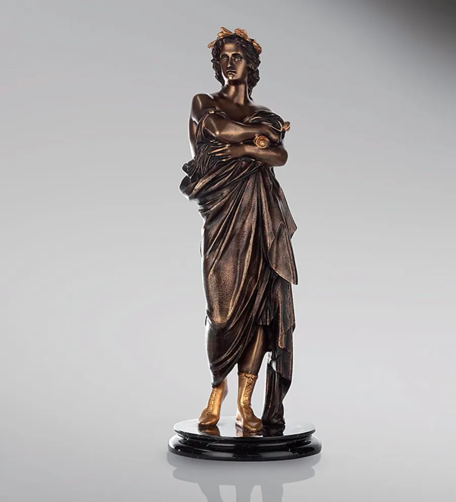 obrazek 1 Rzeźba wykonana z brązu przedstawiająca Wergiliusza - Fonderia Artistica Ruocco