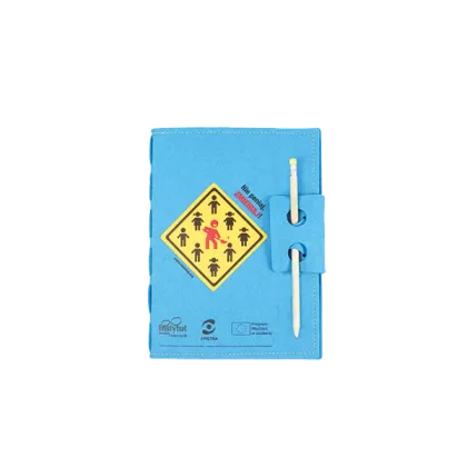 Zdjęcie Wyjątkowe etui z notatnikiem a5 i ołówkiem dla przedsiębiorstw z logo