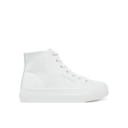 Zdjęcie Calvin Klein Jeans Sneakersy Vulc Flatform Mid Mg Lth YW0YW01741 Biały