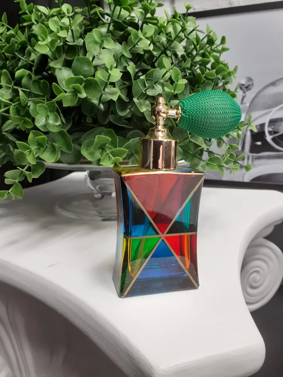 obrazek 1 Cudowna butelka, pojemnik na perfumy ze szkła murano na upominek