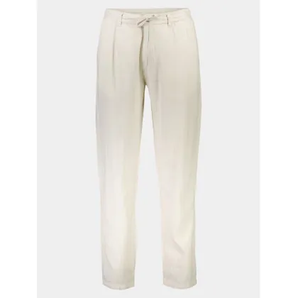 Zdjęcie Lindbergh Spodnie materiałowe 30-003020 Biały Relaxed Fit