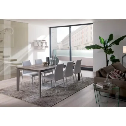 Zdjęcie Designerski, rozkładany stół do salonu włoskiej firmy Ozzio