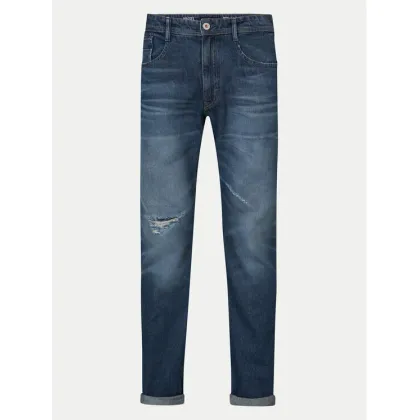 Zdjęcie Petrol Industries Jeansy M-1040-DNM056 Granatowy Tapered Fit
