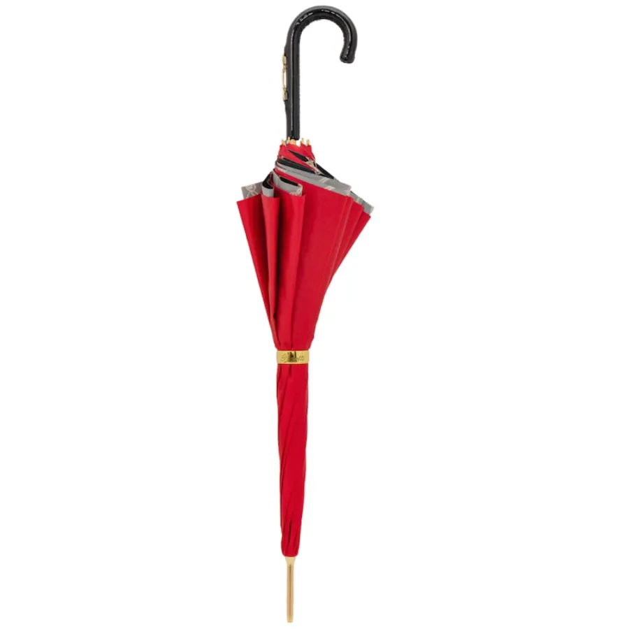 obrazek 2 Elegancki parasol damski w kolorze czerwonym – Pasotti