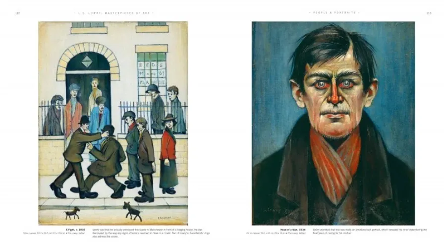 obrazek 4 Książka L.S. Lowry - Arcydzieła sztuki - Flame Tree Publishing