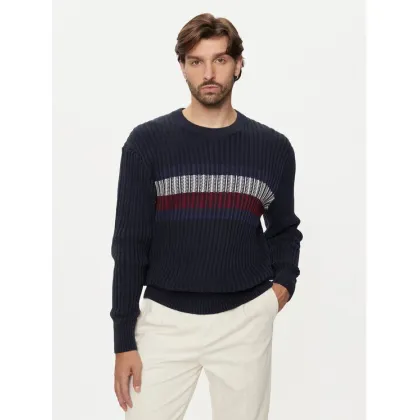 Zdjęcie Tommy Hilfiger Sweter MW0MW37246 Granatowy Regular Fit