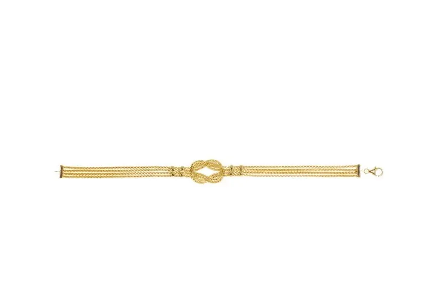 obrazek 1 Stylowa damska bransoletka węzeł 18,5 cm